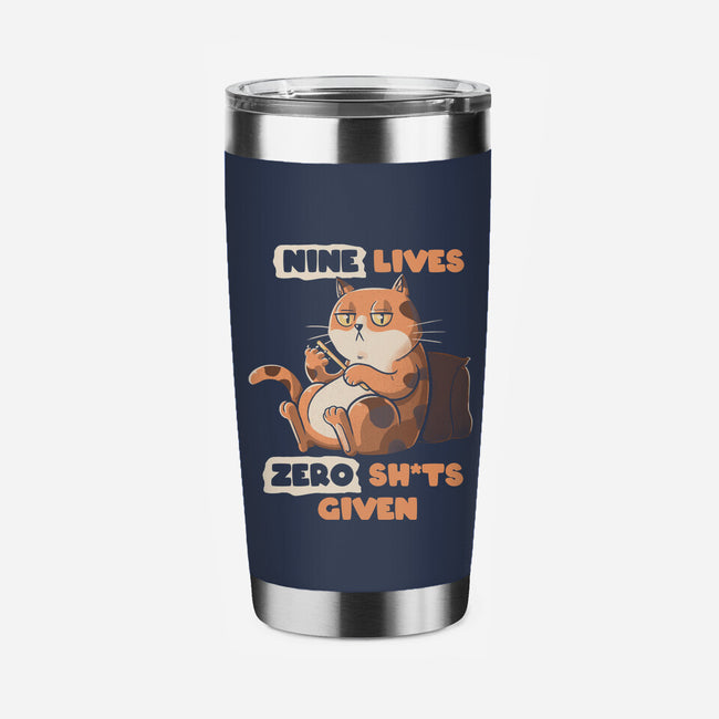 Nine Lives-None-Stainless Steel Tumbler-Drinkware-tobefonseca