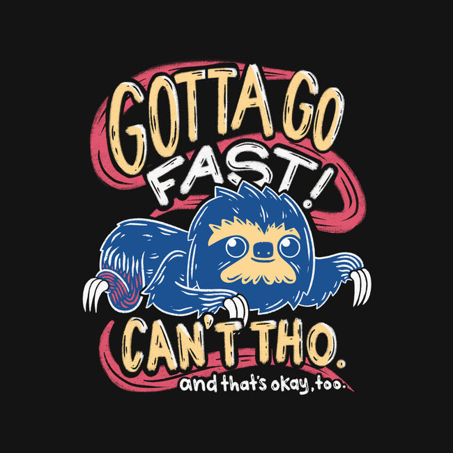 Can't Go Fast-Baby-Basic-Onesie-Aarons Art Room