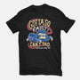 Can't Go Fast-Womens-Fitted-Tee-Aarons Art Room