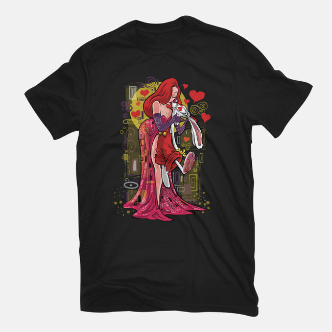 Animated Kiss-Mens-Heavyweight-Tee-zascanauta