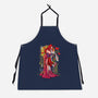 Animated Kiss-Unisex-Kitchen-Apron-zascanauta