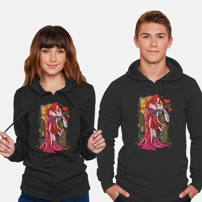 Animated Kiss-Unisex-Pullover-Sweatshirt-zascanauta