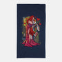 Animated Kiss-None-Beach-Towel-zascanauta