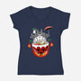 Neighbors Ramen-Womens-V-Neck-Tee-Tri haryadi