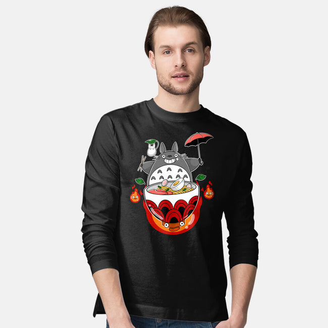 Neighbors Ramen-Mens-Long Sleeved-Tee-Tri haryadi