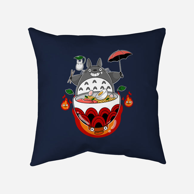 Neighbors Ramen-None-Removable Cover w Insert-Throw Pillow-Tri haryadi