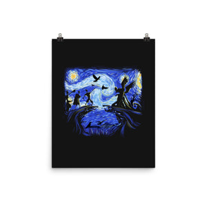 Deathly Hallow Starry Night