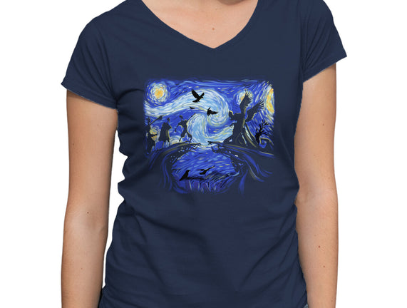 Deathly Hallow Starry Night