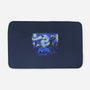 Deathly Hallow Starry Night-None-Memory Foam-Bath Mat-fanfabio