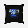 Deathly Hallow Starry Night-None-Non-Removable Cover w Insert-Throw Pillow-fanfabio