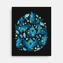 Parrot Stars-None-Stretched-Canvas-Vallina84