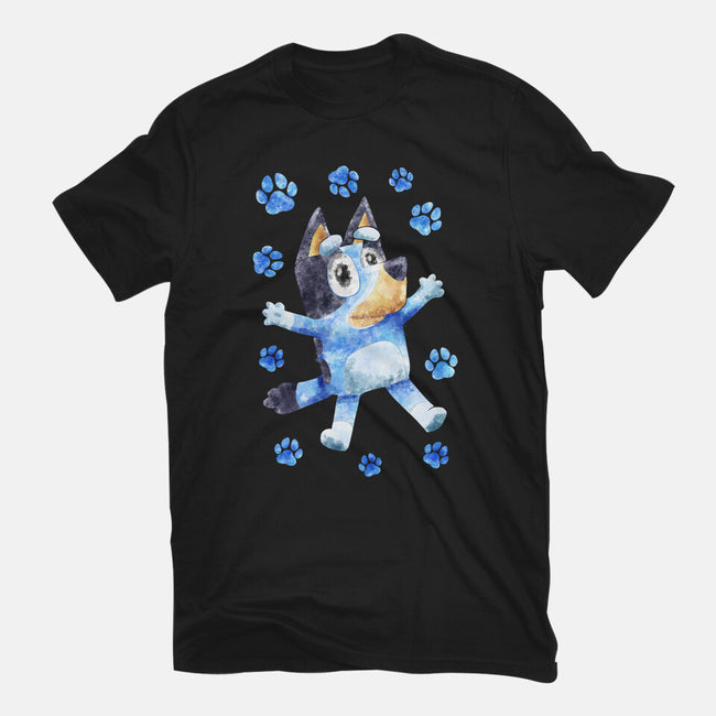 Dog Splash-Unisex-Basic-Tee-nickzzarto