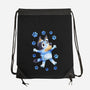 Dog Splash-None-Drawstring-Bag-nickzzarto