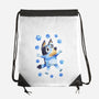 Dog Splash-None-Drawstring-Bag-nickzzarto