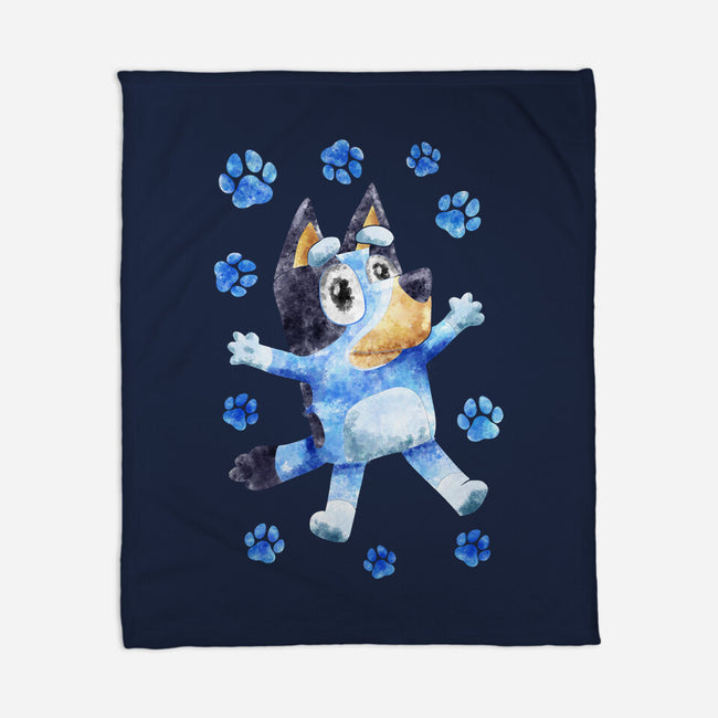 Dog Splash-None-Fleece-Blanket-nickzzarto