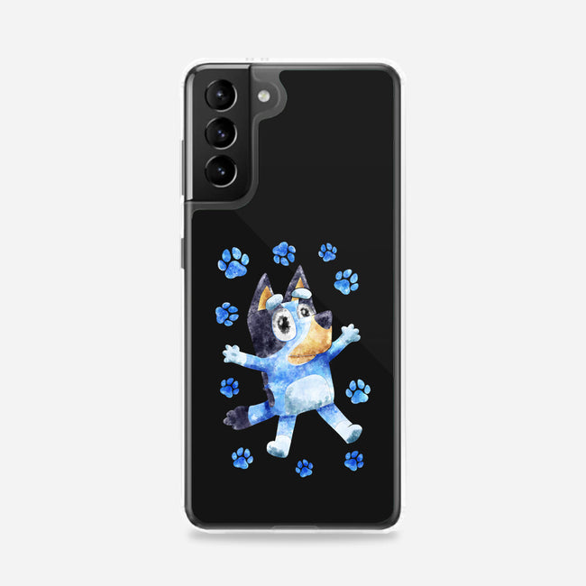 Dog Splash-Samsung-Snap-Phone Case-nickzzarto