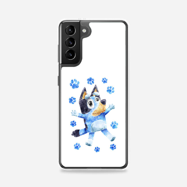 Dog Splash-Samsung-Snap-Phone Case-nickzzarto