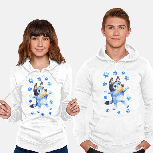 Dog Splash-Unisex-Pullover-Sweatshirt-nickzzarto