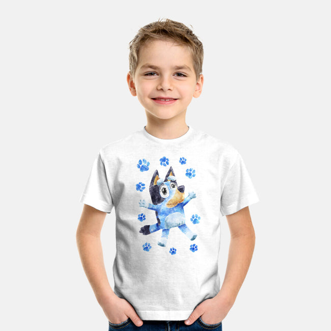 Dog Splash-Youth-Basic-Tee-nickzzarto