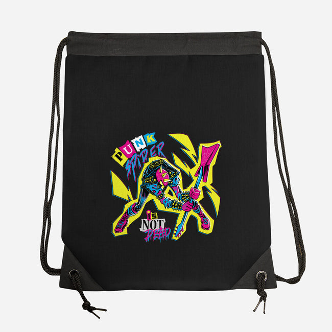 Punk Spider-None-Drawstring-Bag-Nihon Bunka