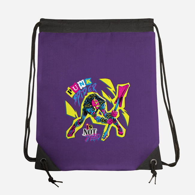 Punk Spider-None-Drawstring-Bag-Nihon Bunka