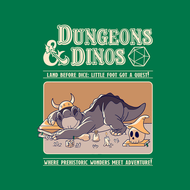 Dungeons & Dinos-None-Fleece-Blanket-leepianti