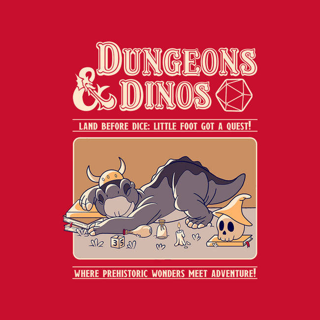 Dungeons & Dinos-None-Basic Tote-Bag-leepianti