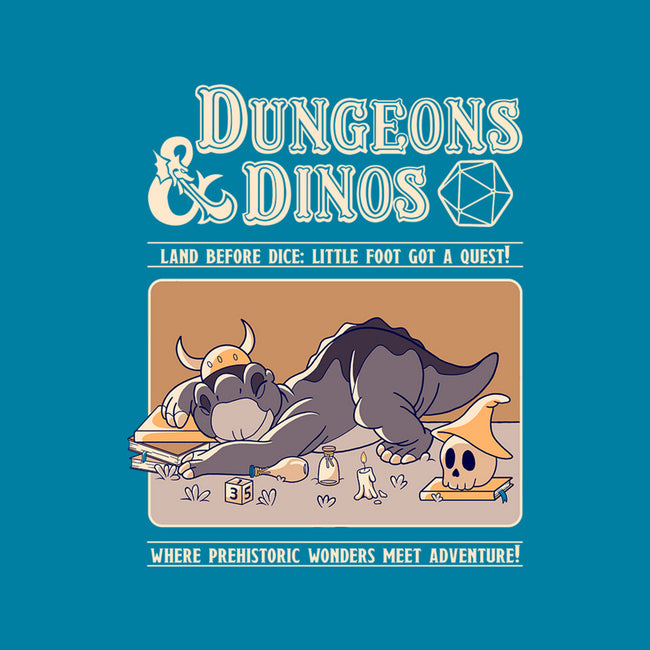 Dungeons & Dinos-None-Polyester-Shower Curtain-leepianti