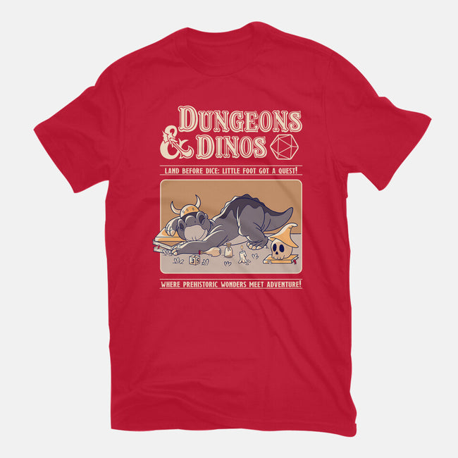 Dungeons & Dinos-Mens-Premium-Tee-leepianti