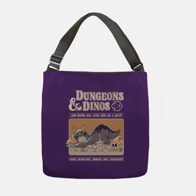 Dungeons & Dinos-None-Adjustable Tote-Bag-leepianti