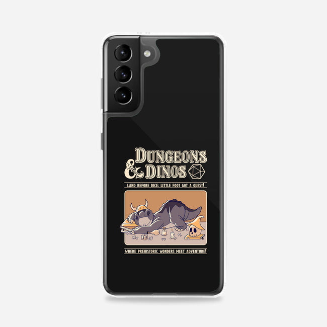 Dungeons & Dinos-Samsung-Snap-Phone Case-leepianti