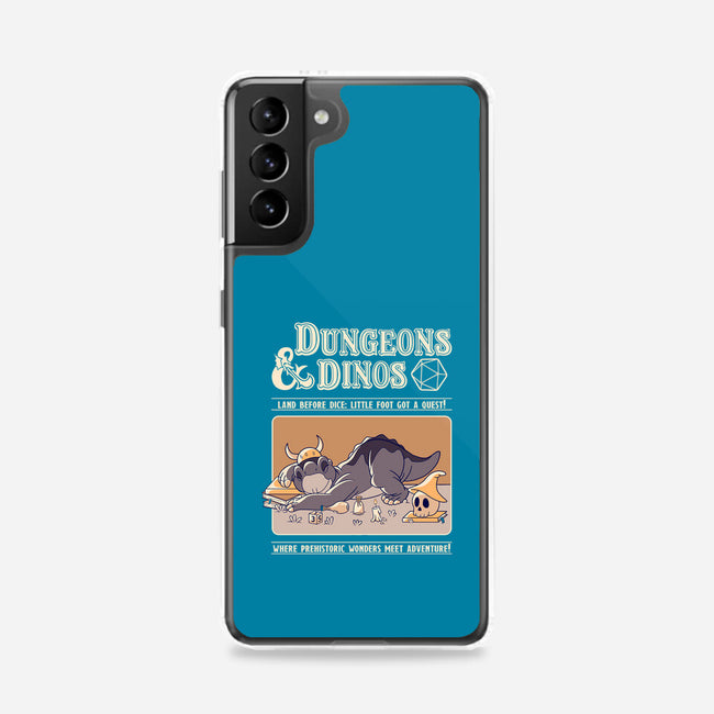 Dungeons & Dinos-Samsung-Snap-Phone Case-leepianti