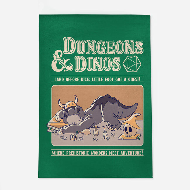 Dungeons & Dinos-None-Indoor-Rug-leepianti