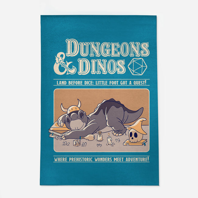 Dungeons & Dinos-None-Indoor-Rug-leepianti