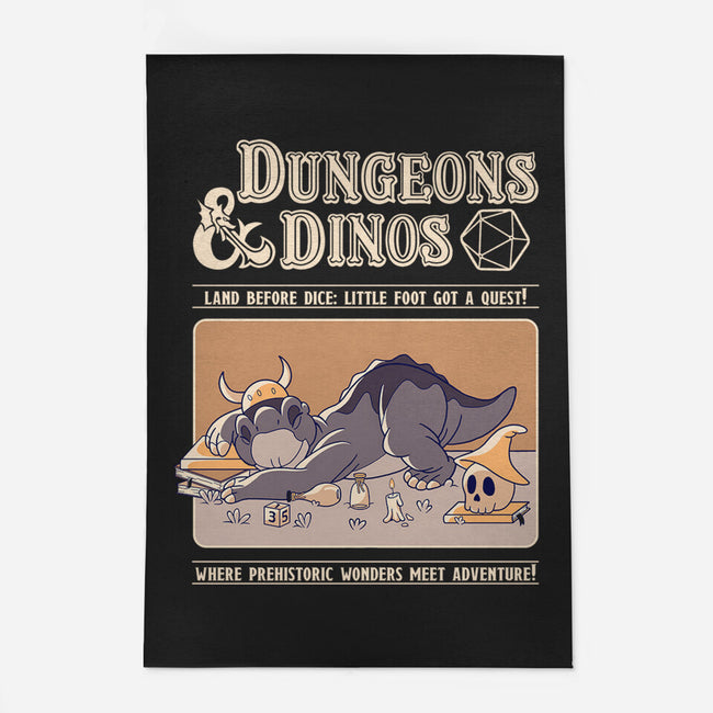Dungeons & Dinos-None-Outdoor-Rug-leepianti