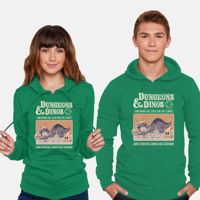 Dungeons & Dinos-Unisex-Pullover-Sweatshirt-leepianti