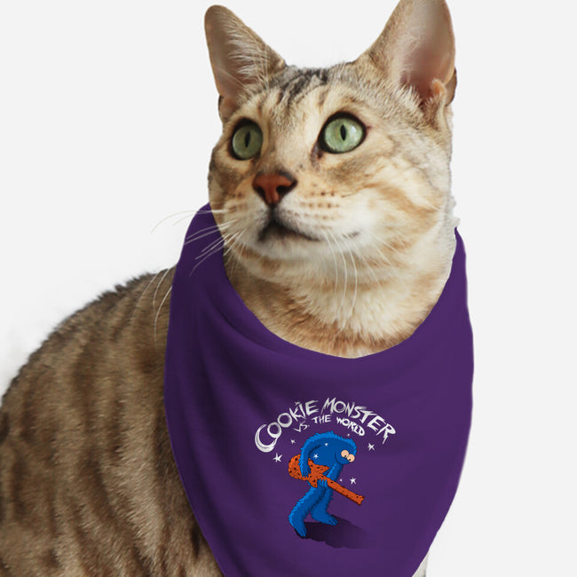 Cookie Vs The World-Cat-Bandana-Pet Collar-leepianti