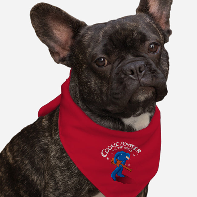 Cookie Vs The World-Dog-Bandana-Pet Collar-leepianti