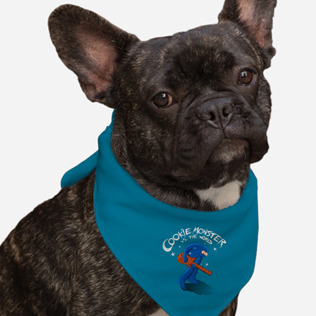 Cookie Vs The World-Dog-Bandana-Pet Collar-leepianti