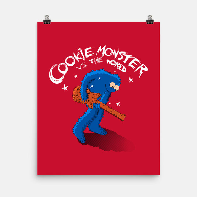 Cookie Vs The World-None-Matte-Poster-leepianti