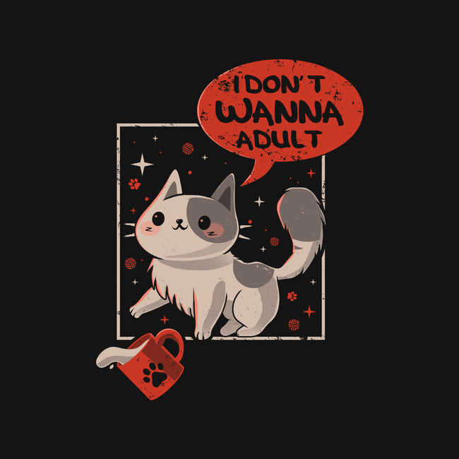 I Don't Wanna Adult-None-Glossy-Sticker-erion_designs
