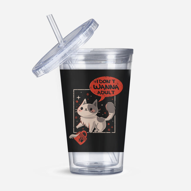 I Don't Wanna Adult-None-Acrylic Tumbler-Drinkware-erion_designs