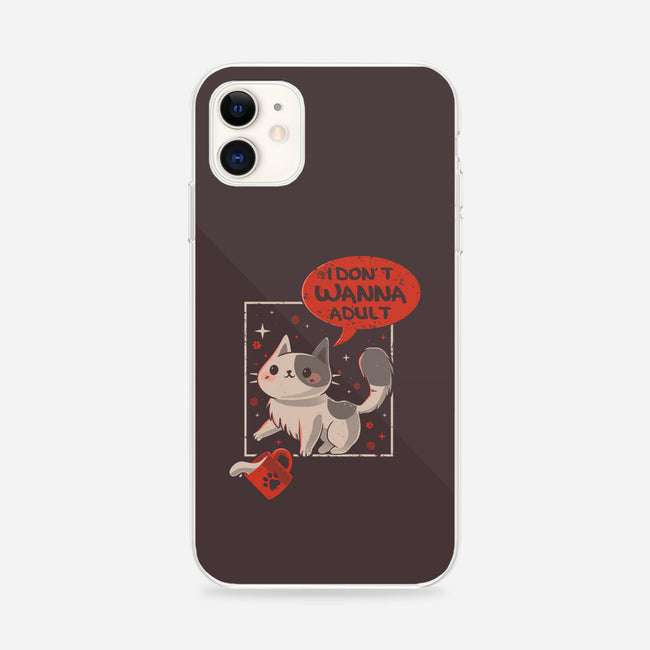 I Don't Wanna Adult-iPhone-Snap-Phone Case-erion_designs