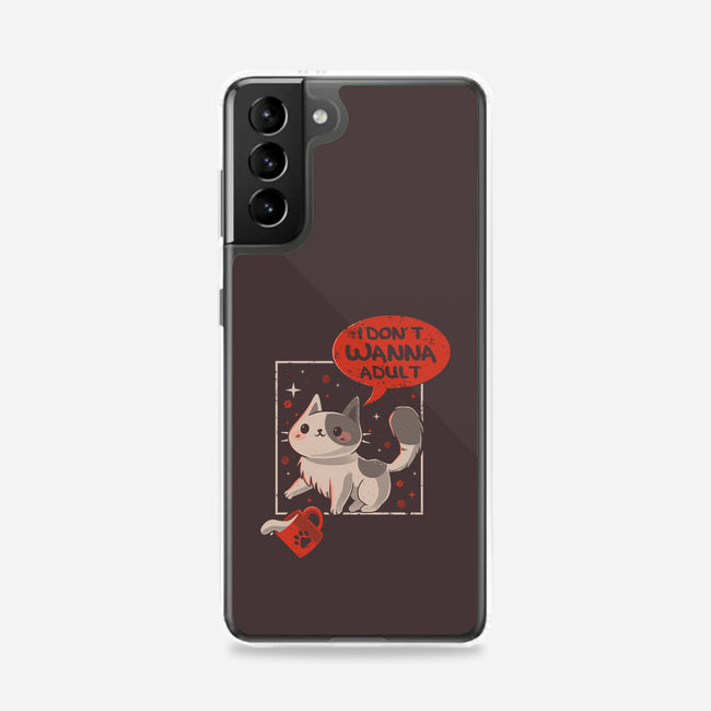 I Don't Wanna Adult-Samsung-Snap-Phone Case-erion_designs