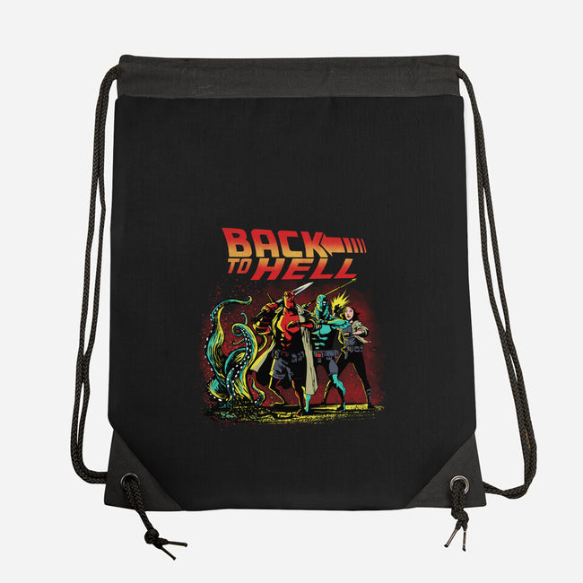 Back To Hell-None-Drawstring-Bag-zascanauta