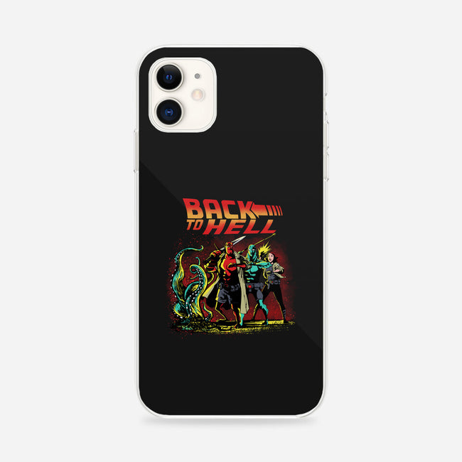 Back To Hell-iPhone-Snap-Phone Case-zascanauta