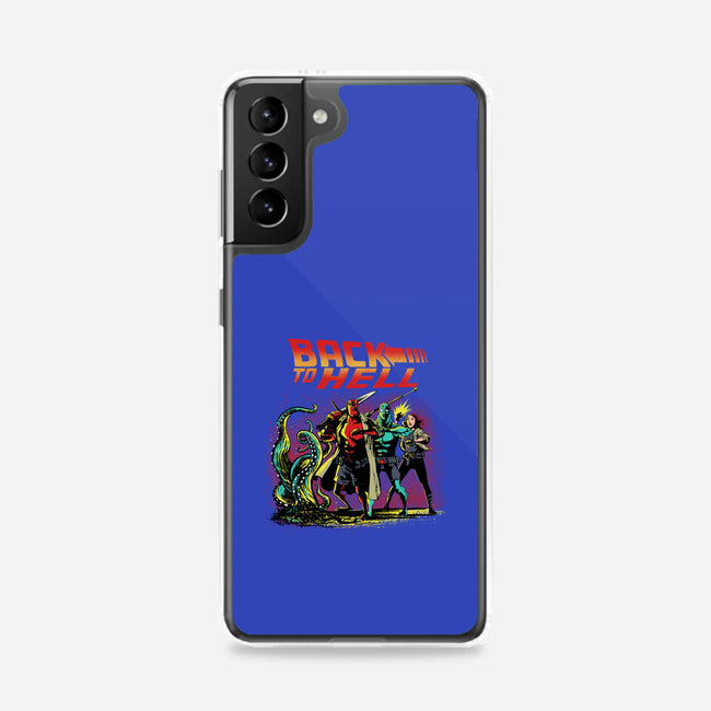 Back To Hell-Samsung-Snap-Phone Case-zascanauta