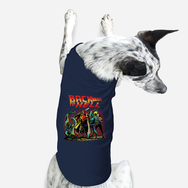 Back To Hell-Dog-Basic-Pet Tank-zascanauta