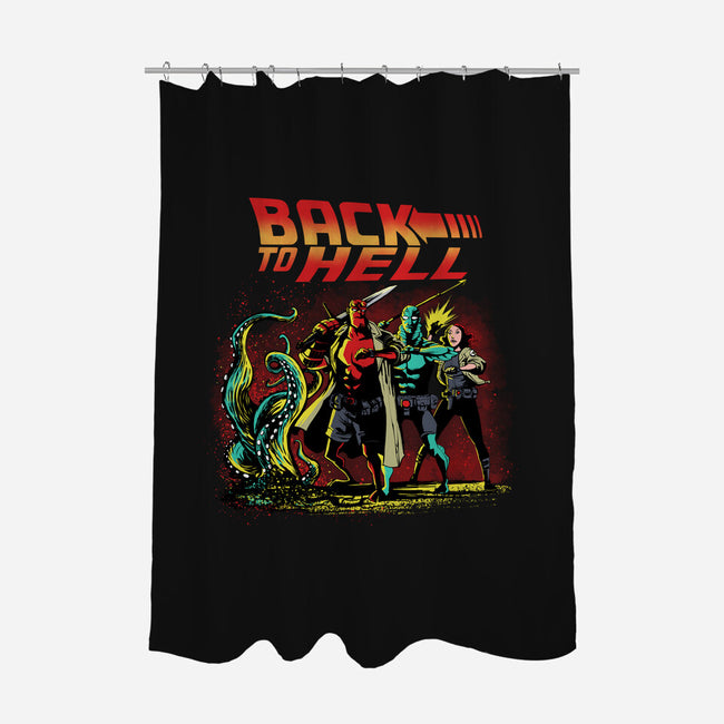 Back To Hell-None-Polyester-Shower Curtain-zascanauta