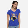 Bomberamen-Womens-V-Neck-Tee-Tri haryadi